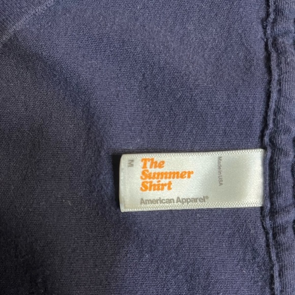 Woman’s blue Tshirt short sleeves size M pink pig Ba’con Had a Mom - Picture 7 of 7